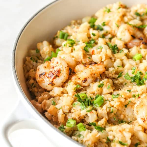 Cajun Shrimp & Cauliflower Rice - The Whole Cook