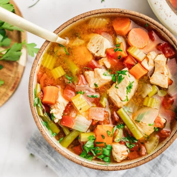 Instant Pot Chicken and Vegetable Soup - The Whole Cook