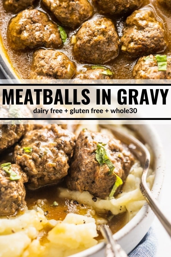 Meatballs in Gravy The Whole Cook