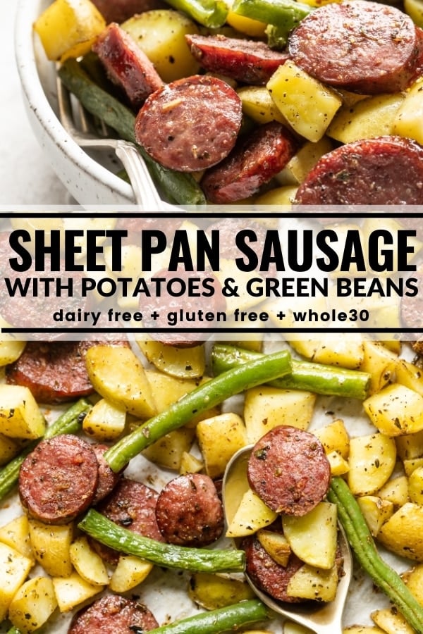 Sheet Pan Sausage with Potatoes & Green Beans The Whole Cook