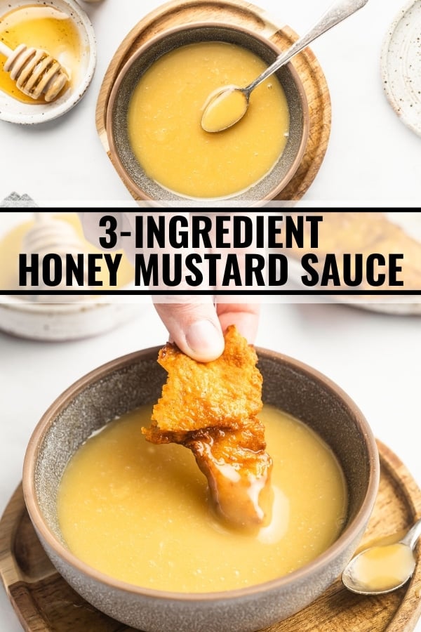 3 Ingredient Honey Mustard Sauce The Whole Cook