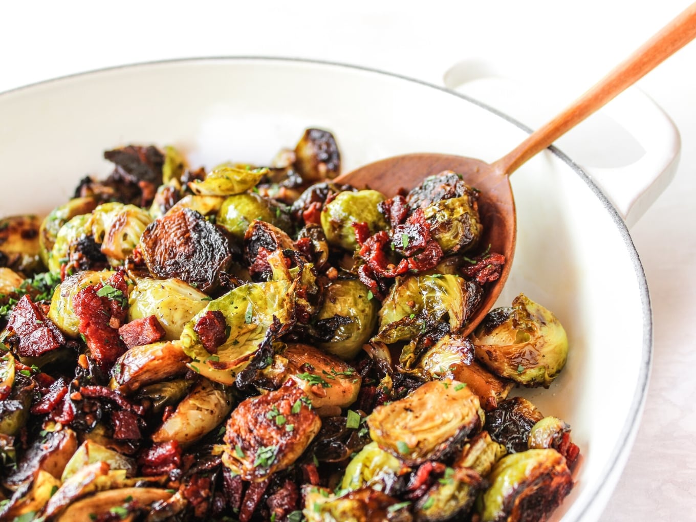 Balsamic Bacon Brussels Sprouts The