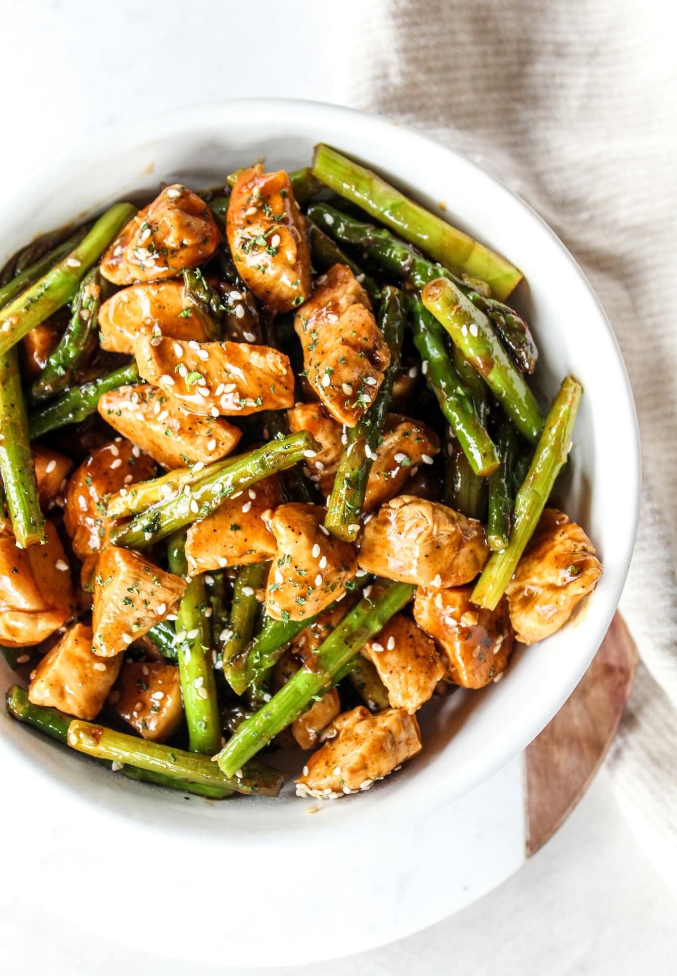 Chicken-Asparagus-Stir-Fry-by-The-Whole-Cook-vertical - The Whole Cook