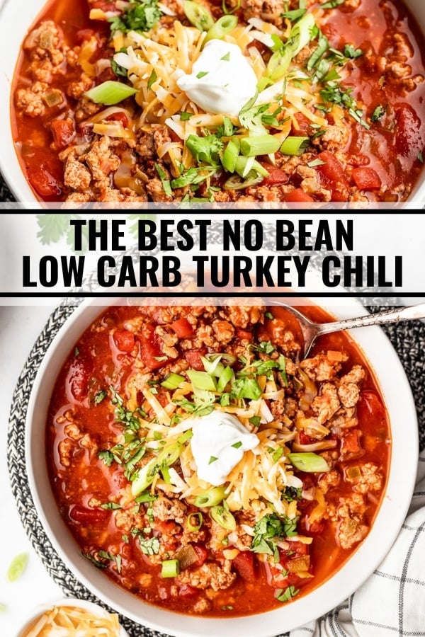 The Best No Bean Low Carb Turkey Chili - The Whole Cook