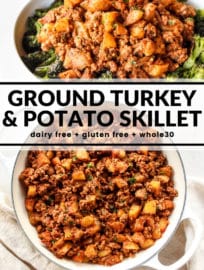 Ground Turkey & Potato Skillet - The Whole Cook
