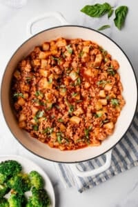Ground Turkey and Potato Skillet