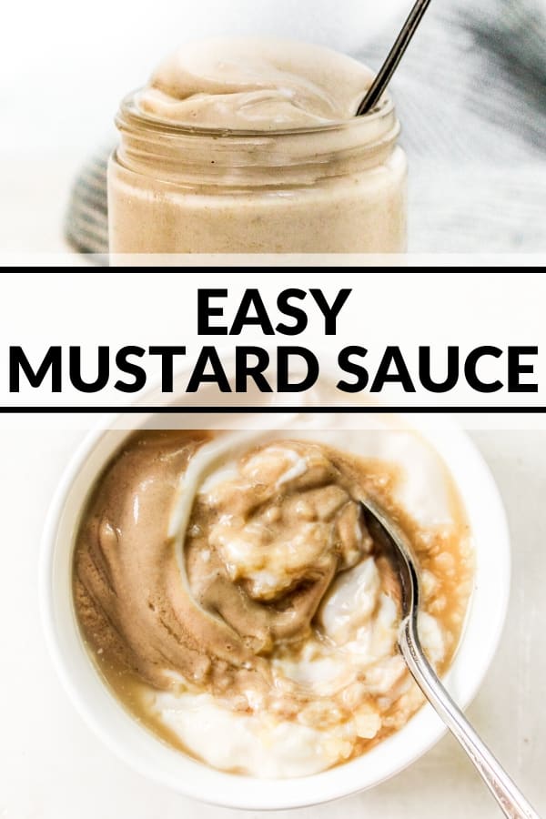 Easy Mustard Sauce The Whole Cook