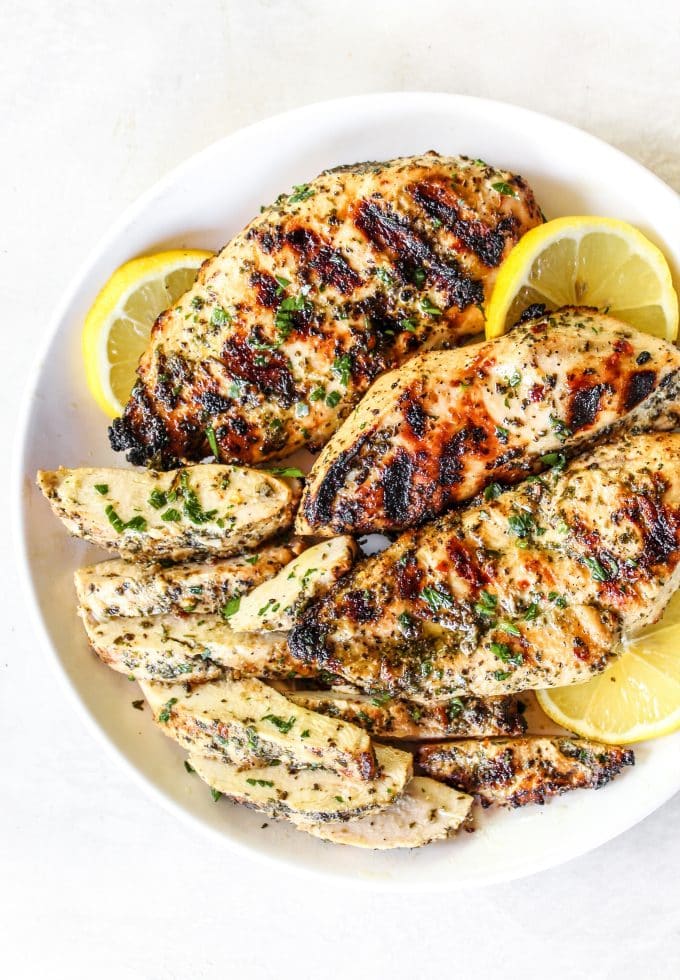 Lemon Herb Grilled Chicken By The Whole Cook Vertical The Whole Cook 