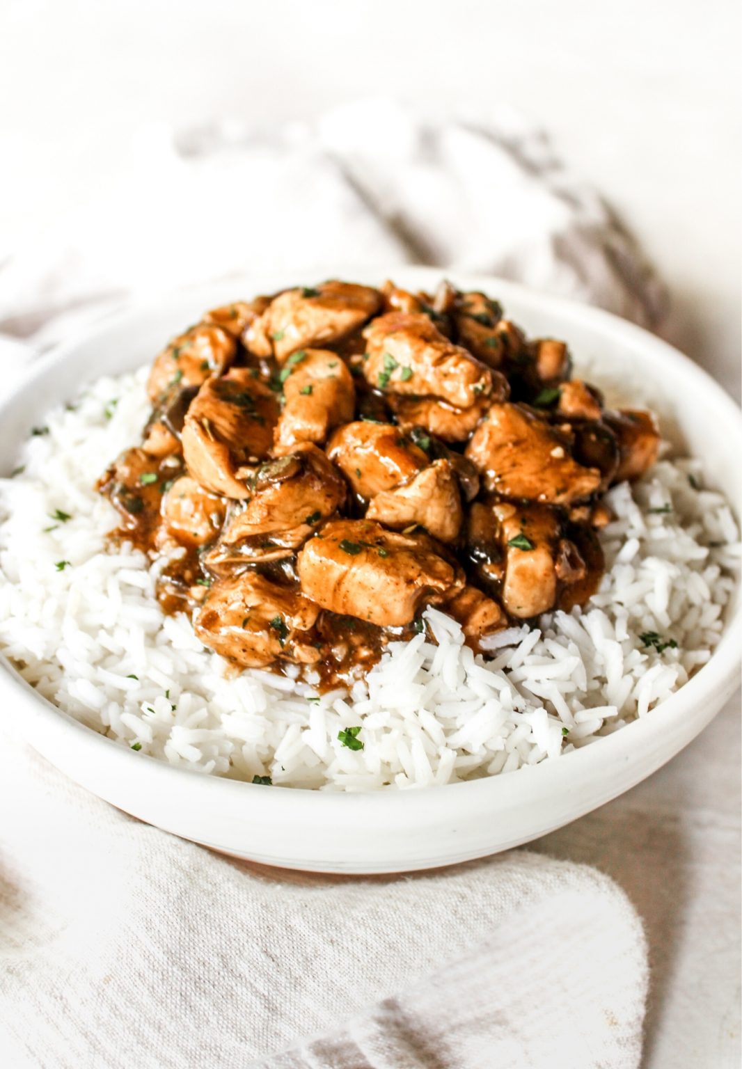 Chicken in Mushroom Gravy - The Whole Cook