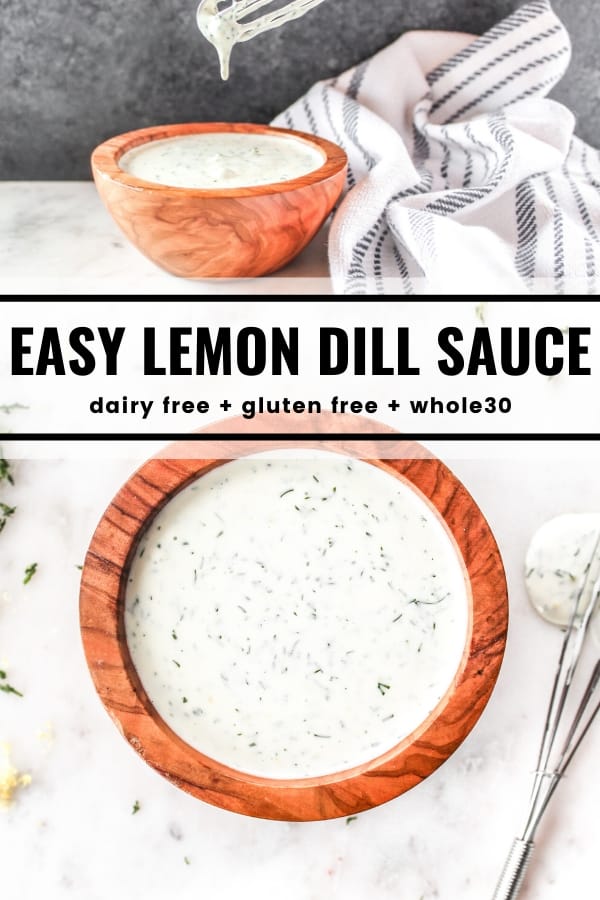 Easy Lemon Dill Sauce The Whole Cook