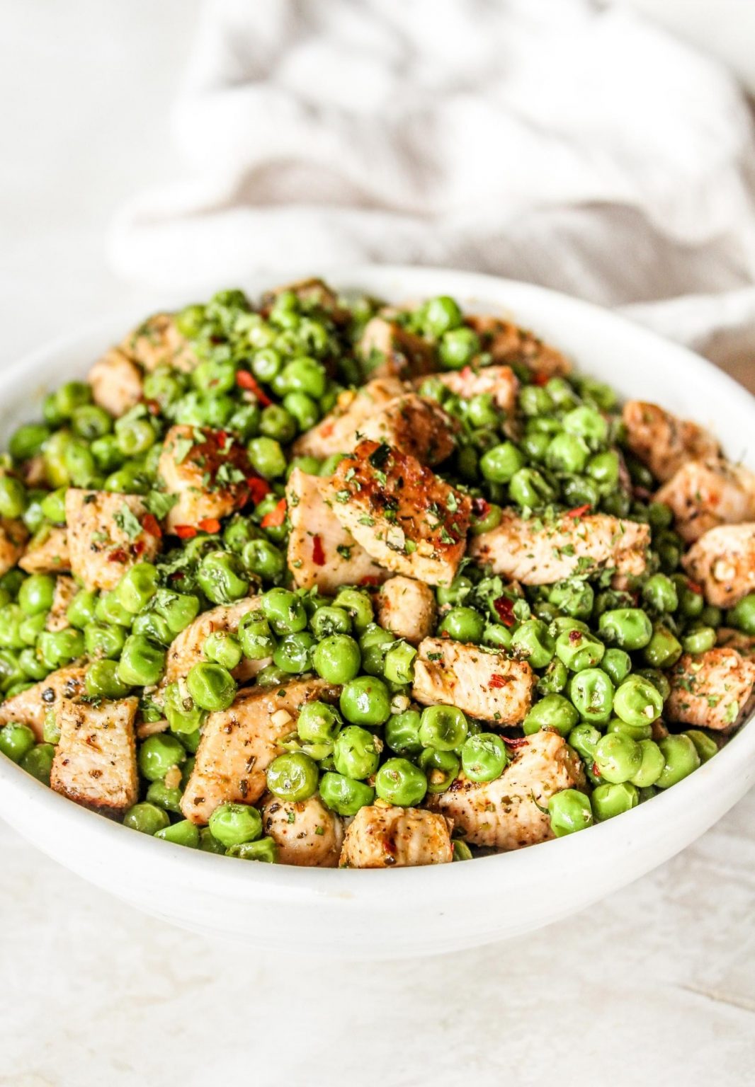 15-Minute Italian Chicken & Peas - The Whole Cook