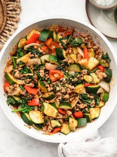 Ground Turkey & Potato Skillet - The Whole Cook