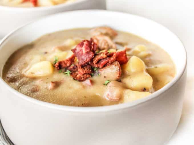 Creamy Sausage & Potato Soup - The Whole Cook