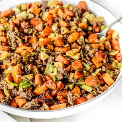 Ground Beef & Sweet Potato Skillet The Whole Cook