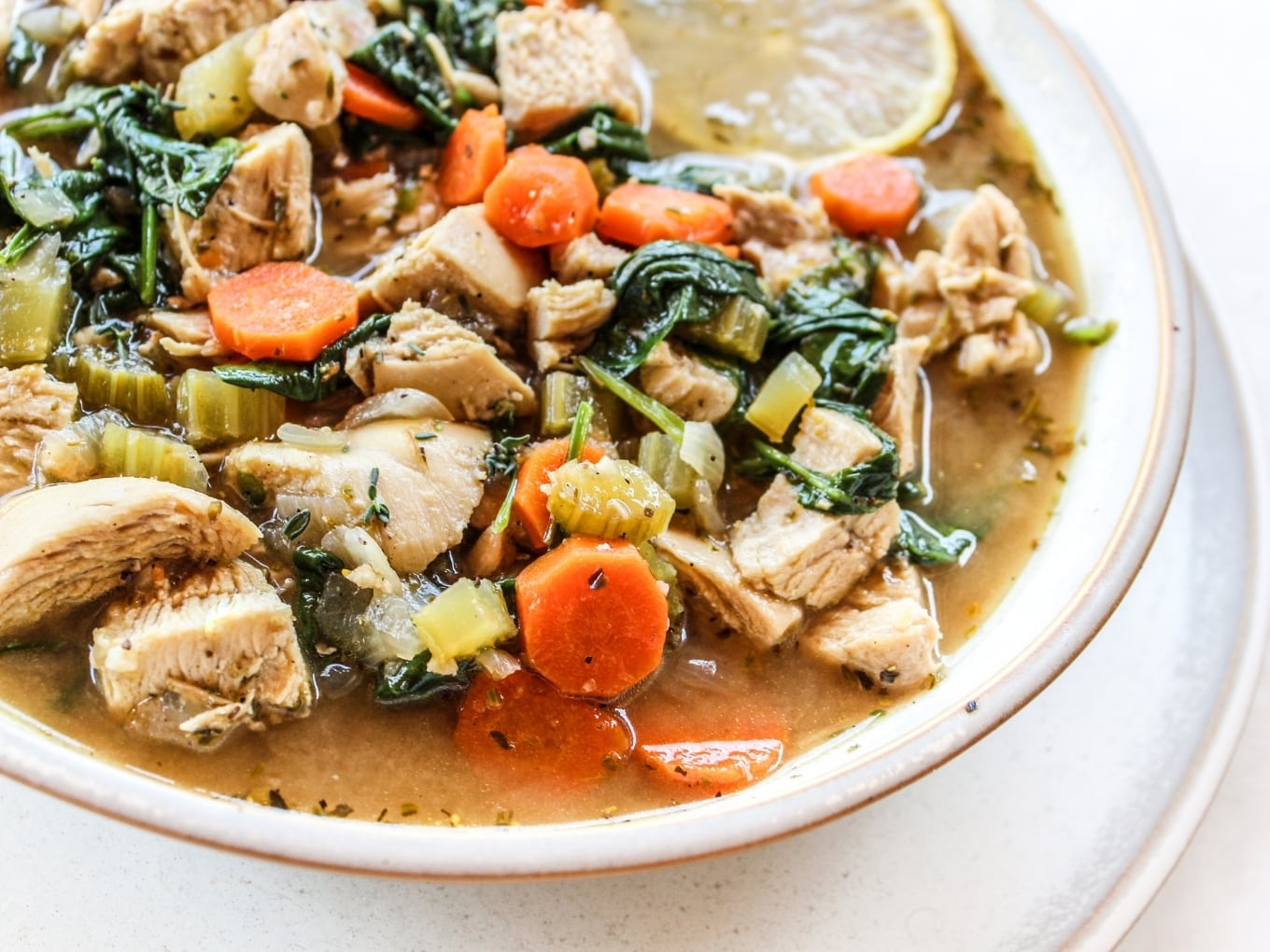 30 Minute Lemon Chicken Soup The Whole Cook