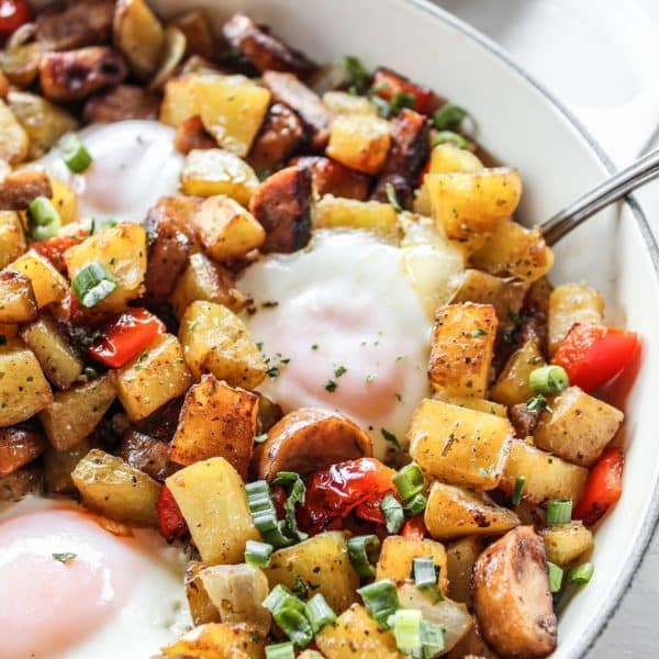 Chicken Sausage & Pepper Hash - The Whole Cook