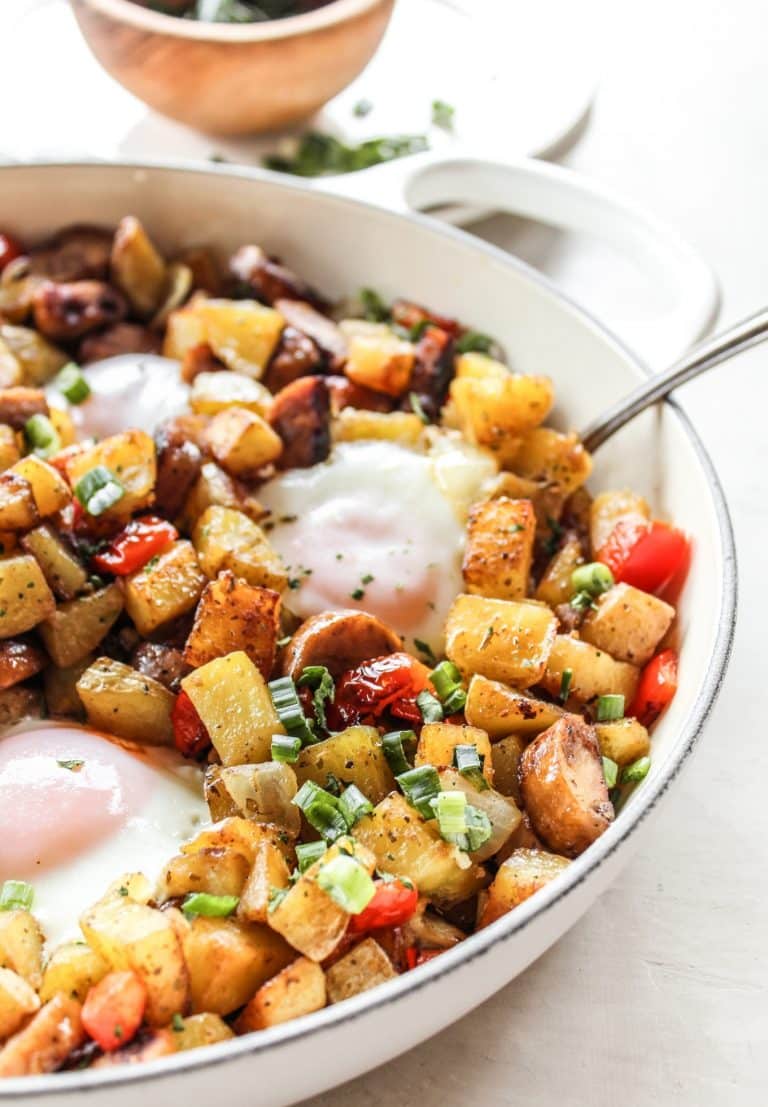 Chicken Sausage & Pepper Hash - The Whole Cook