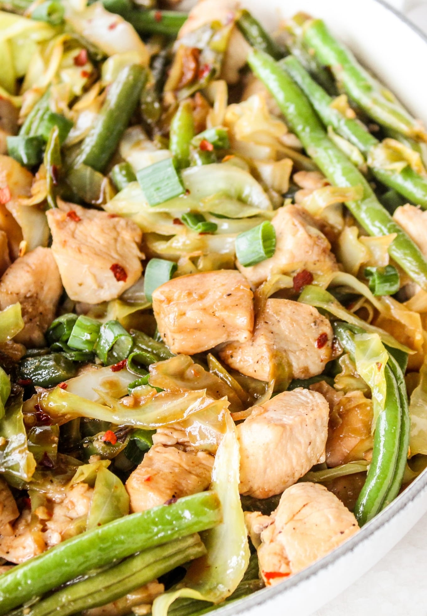 Easy Chicken Green Bean StirFry The Whole Cook