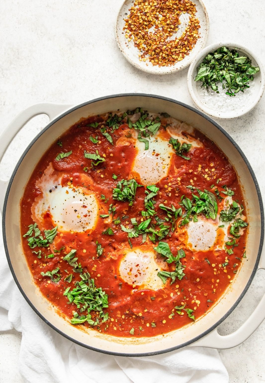 Shakshuka (Eggs Poached in Tomato Sauce) - The Whole Cook