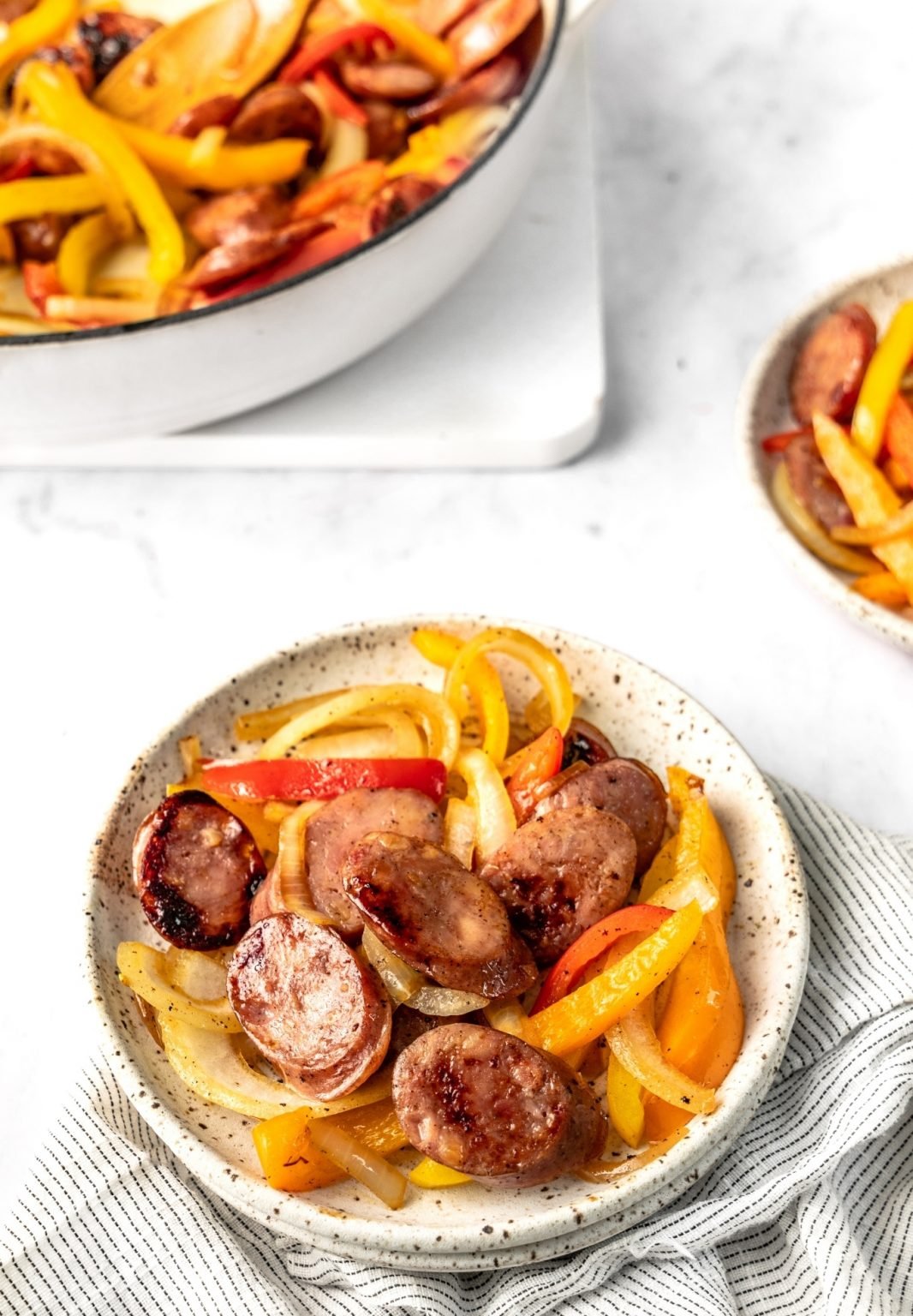 Sausage & Peppers Skillet The Whole Cook