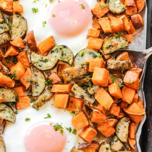 Sheet Pan Sweet Potato Breakfast - The Whole Cook