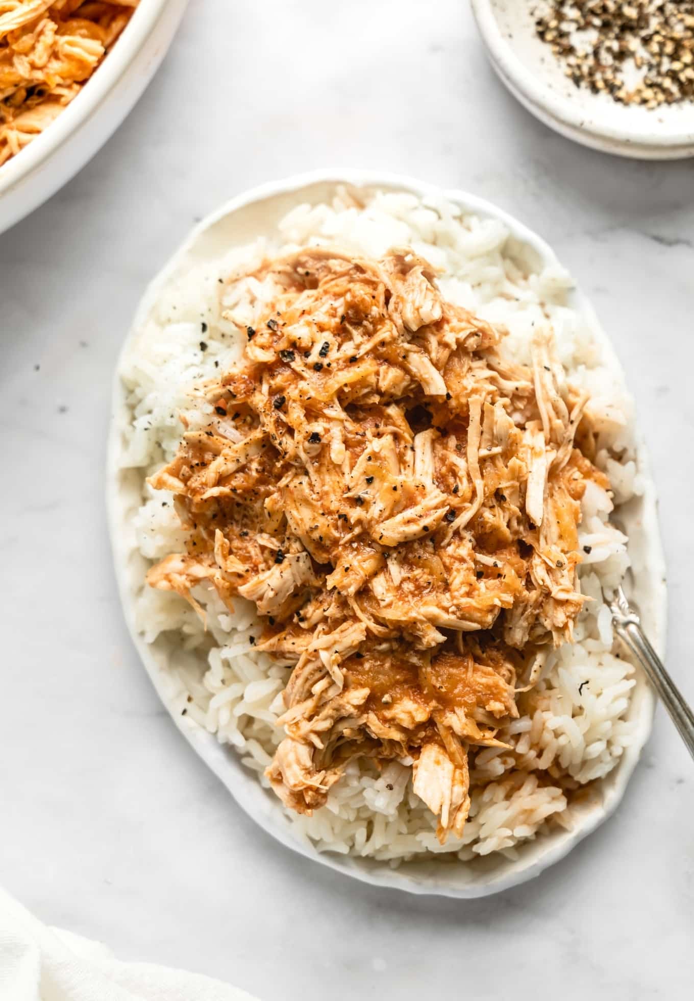 Slow Cooker Shredded Pineapple Chicken The Whole Cook