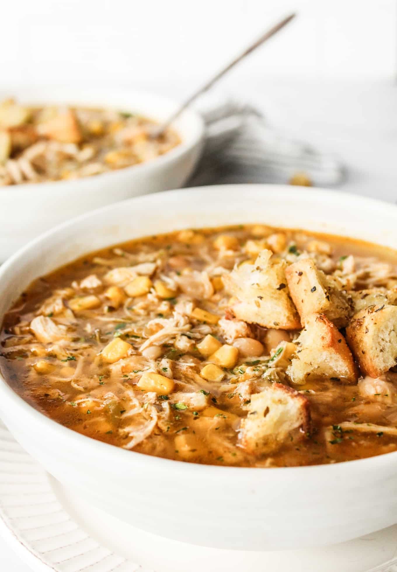 Slow Cooker White Chicken Chili The Whole Cook