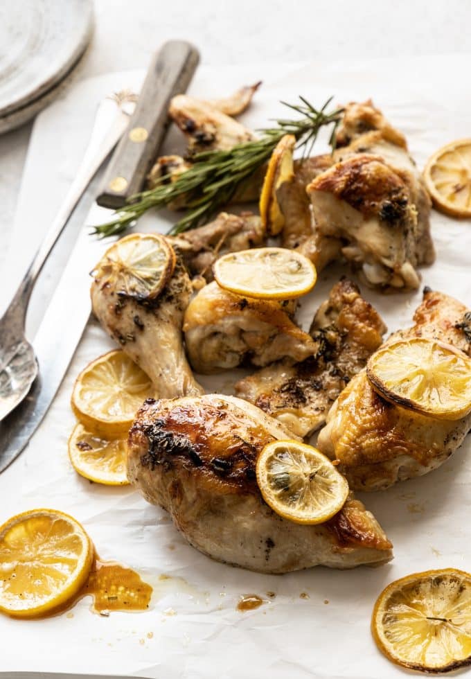 Lemon Herb Roasted Chicken - The Whole Cook
