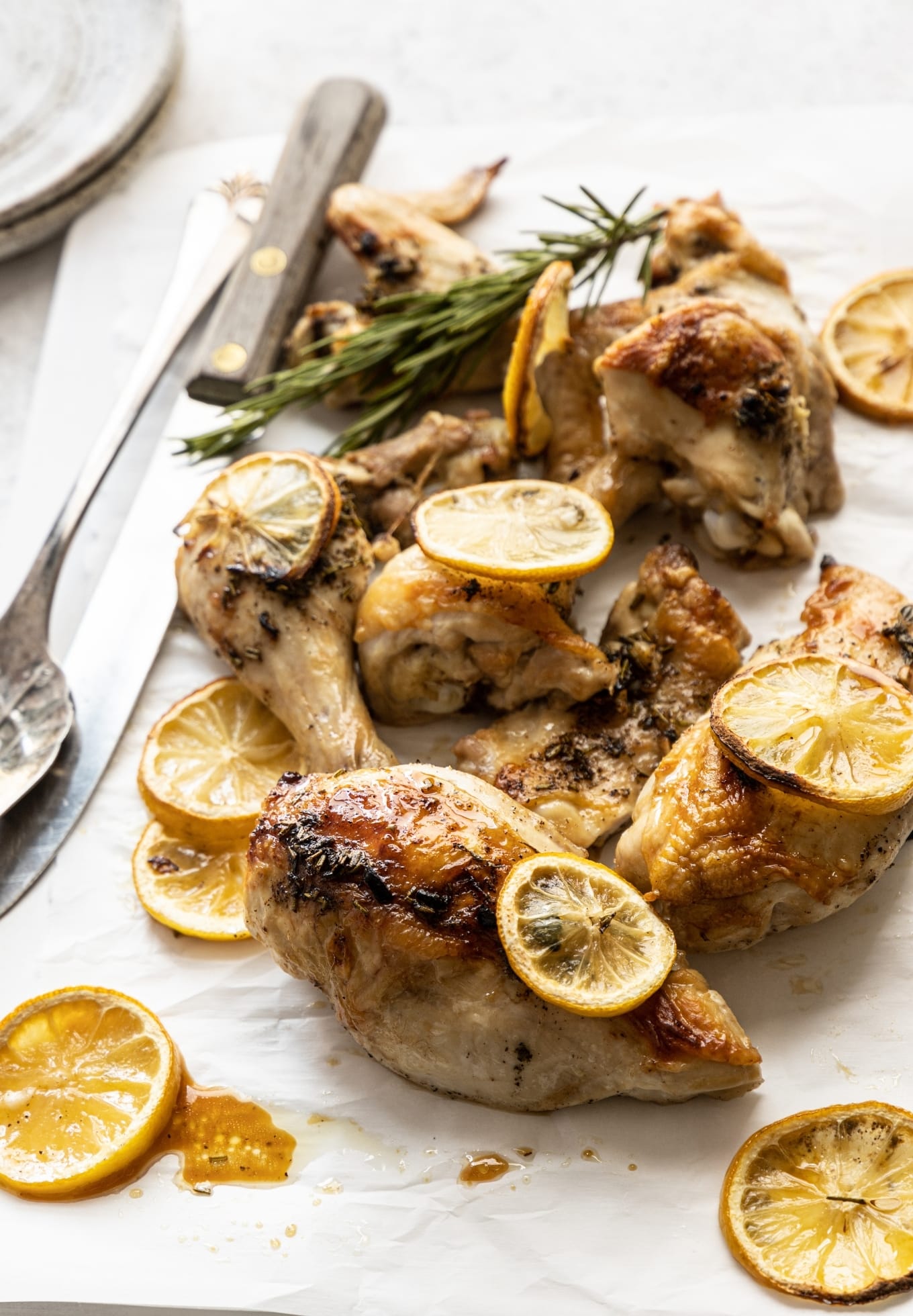 Lemon and Herb Chicken (with a cool technique) - Two Kooks In The