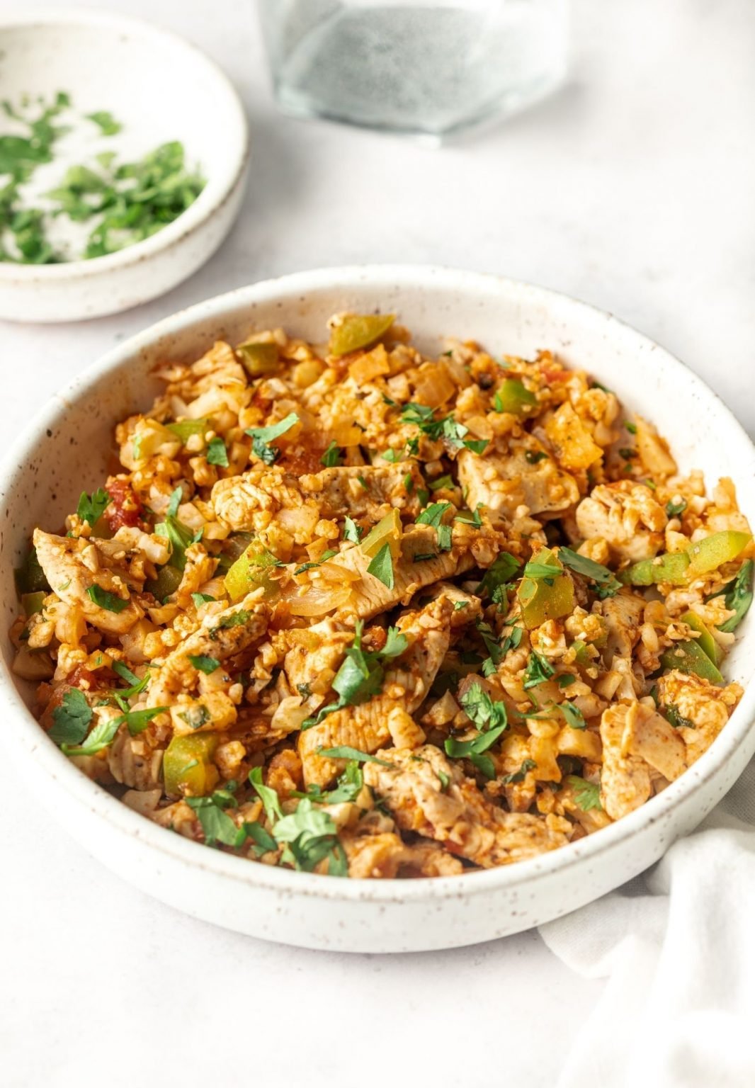 Mexican Chicken Fried Cauliflower Rice - The Whole Cook