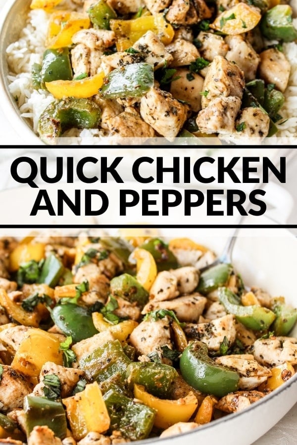Quick Chicken and Peppers The Whole Cook