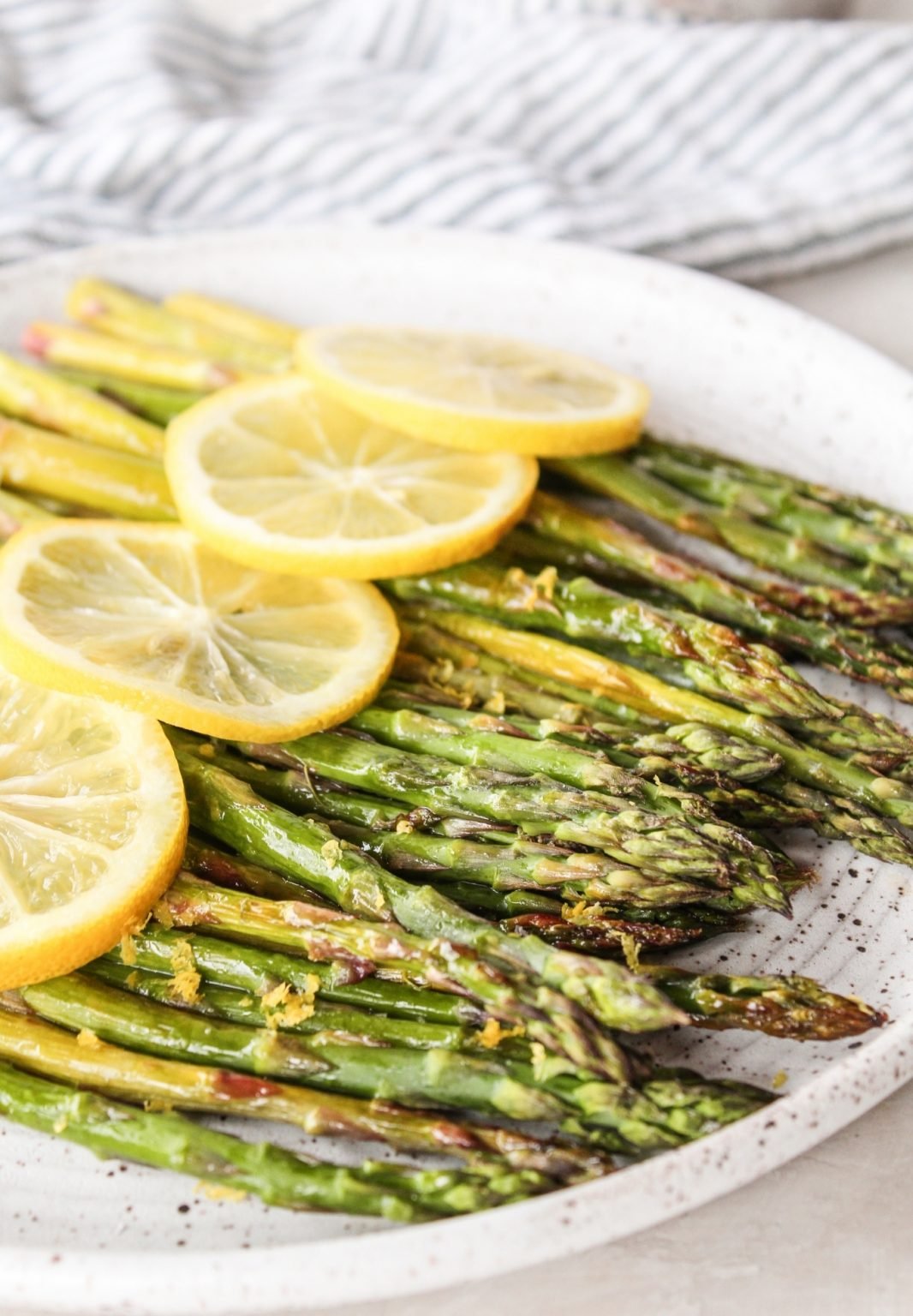 Roasted Lemon Asparagus The Whole Cook