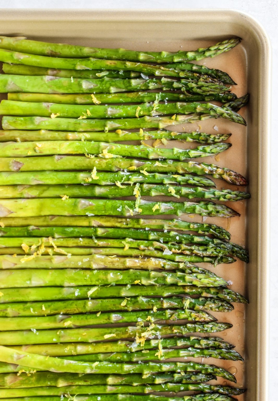 Roasted Lemon Asparagus The Whole Cook
