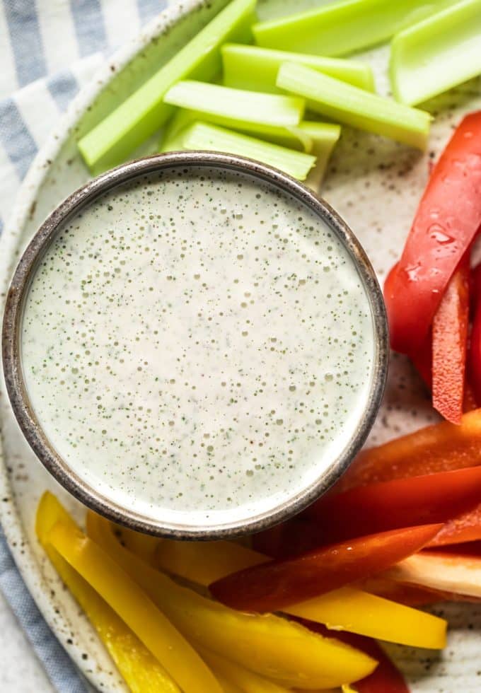 Dairy Free Ranch Dressing &amp; Dip - The Whole Cook