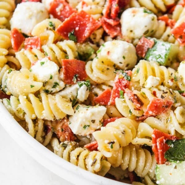 Make Ahead Italian Pasta Salad The Whole Cook