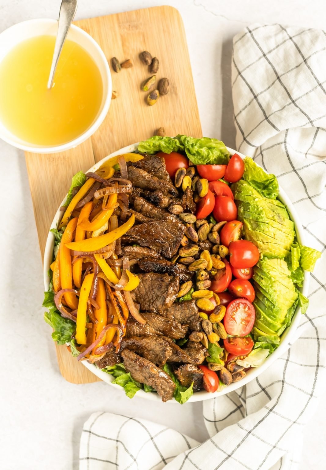 Southwestern Steak Salad With Lime Vinaigrette The Whole Cook