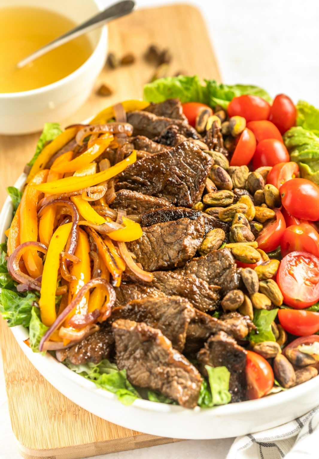 Southwestern Steak Salad with Lime Vinaigrette The Whole Cook