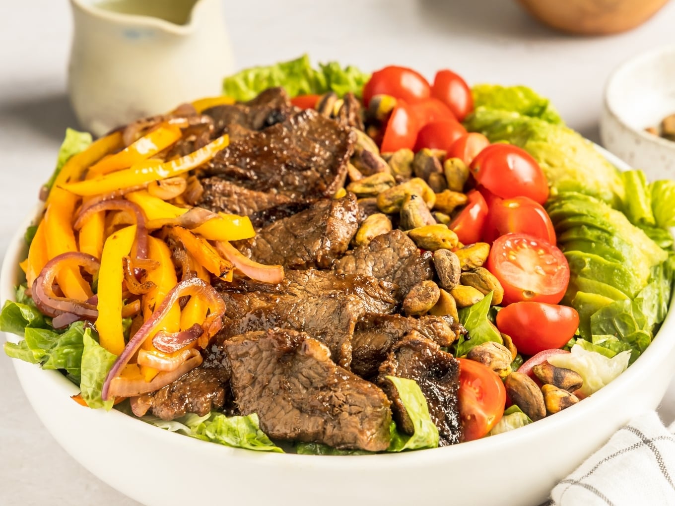 Southwestern Steak Salad with Lime Vinaigrette The Whole Cook