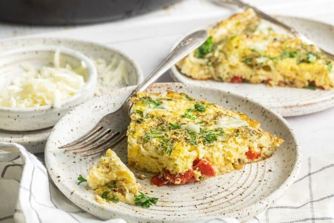 Parmesan Herb Frittata - The Whole Cook