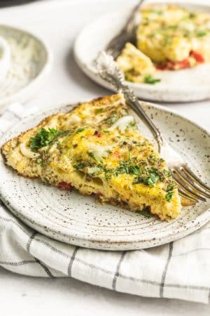 Parmesan Herb Frittata - The Whole Cook