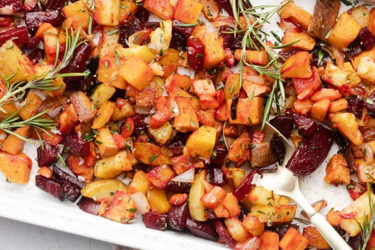 Roasted Rosemary Root Vegetables - The Whole Cook