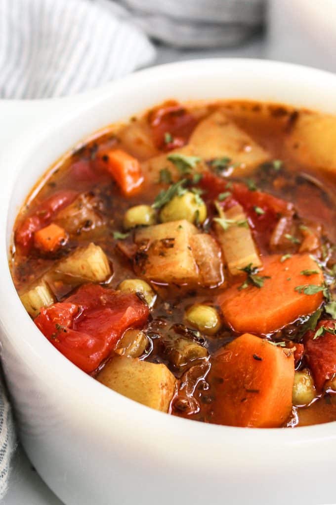 30 Minute Vegetable Soup - The Whole Cook