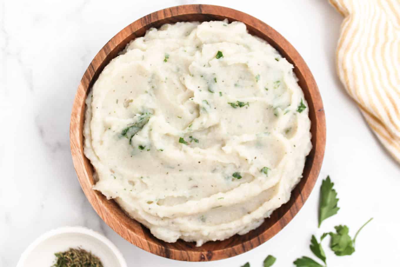 Cauliflower Mashed Potatoes The Whole Cook