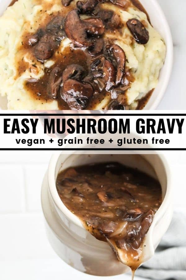 Easy Mushroom Gravy The Whole Cook