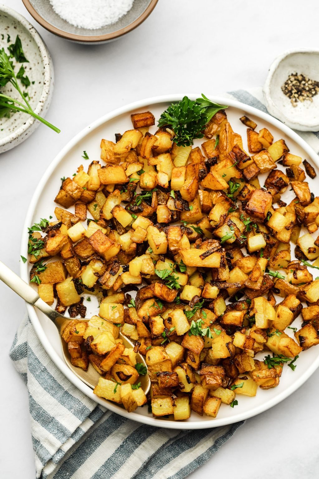 Skillet Breakfast Potatoes - The Whole Cook