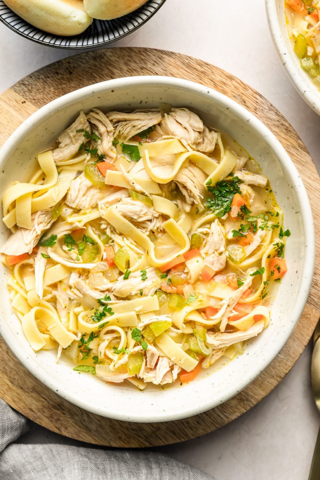 Classic Chicken Noodle Soup - The Whole Cook