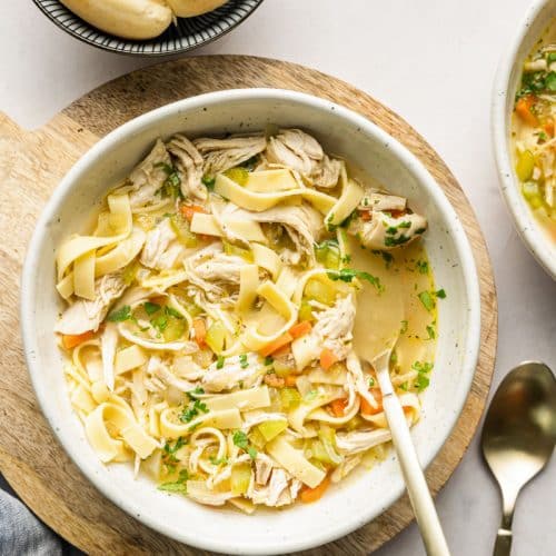 Classic Chicken Noodle Soup - The Whole Cook