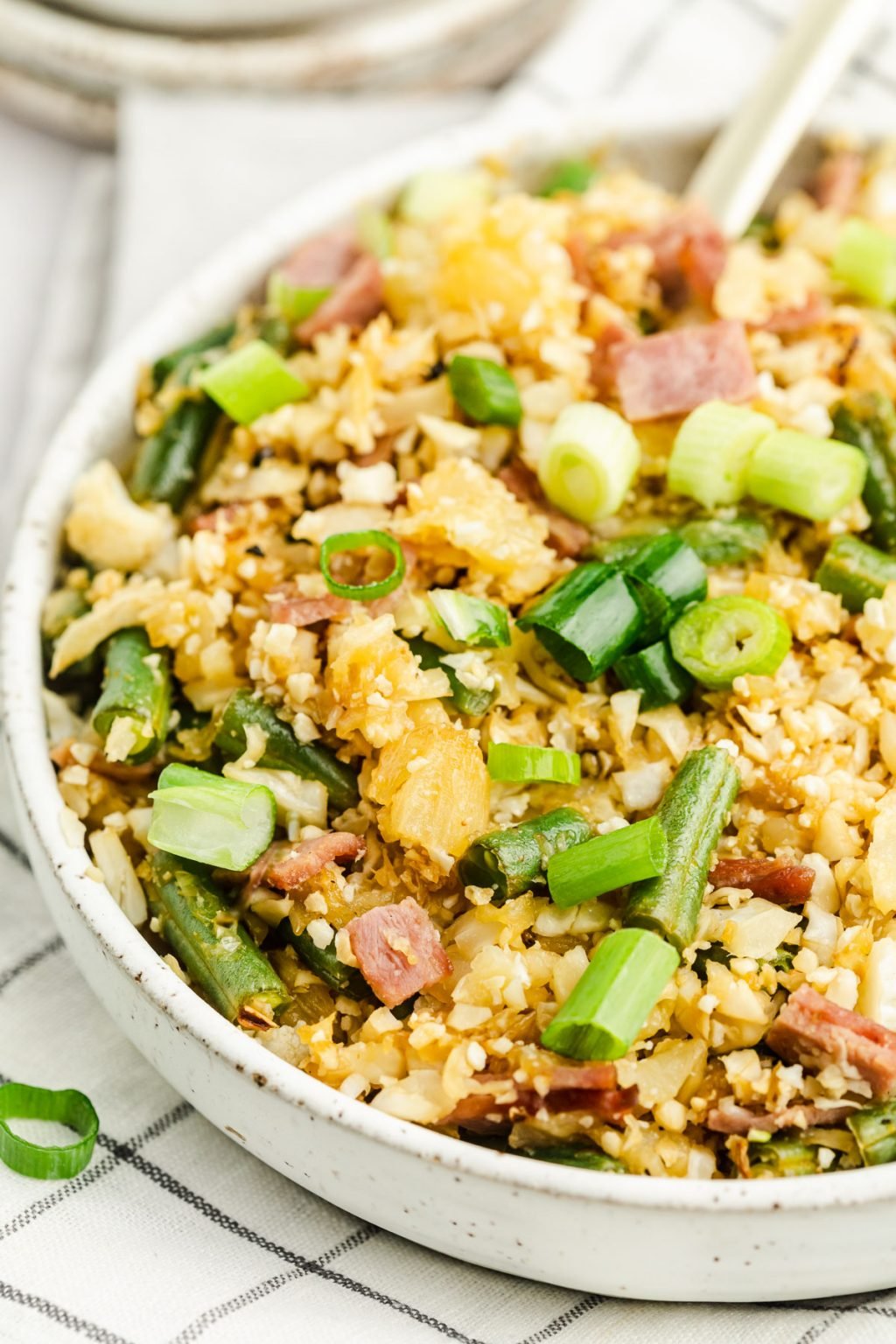 Pineapple Cauliflower Rice - The Whole Cook