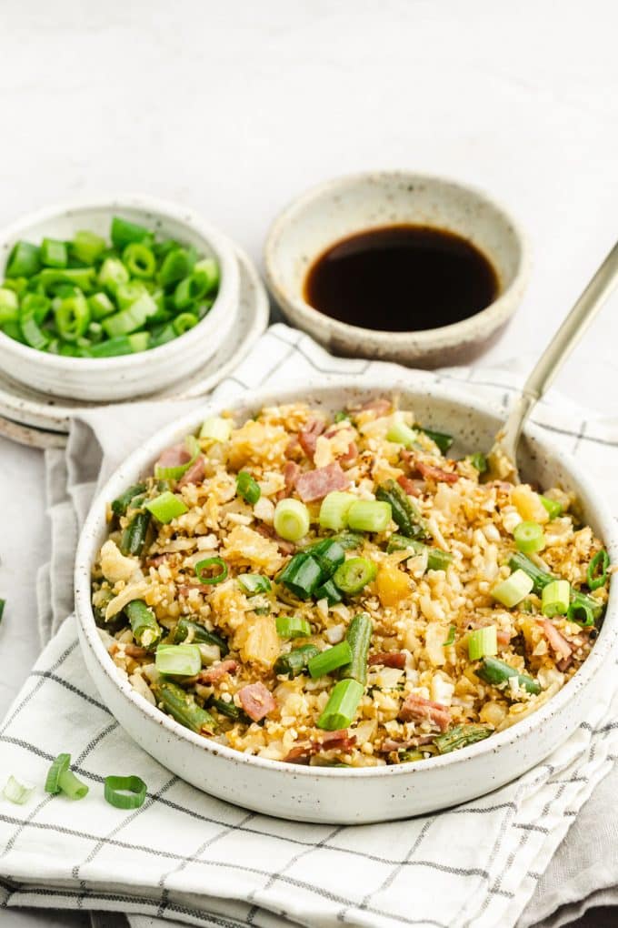 Pineapple Cauliflower Fried Rice - Blue Zones