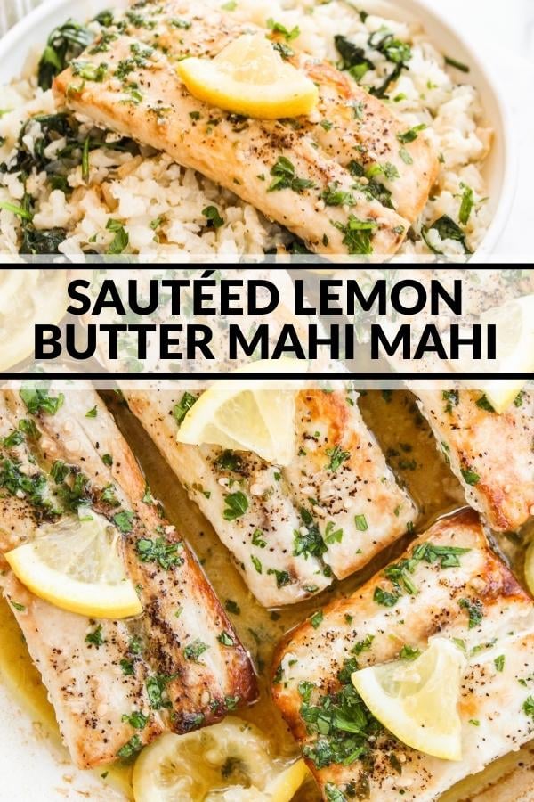 Sautéed Lemon Butter Mahi Mahi - The Whole Cook